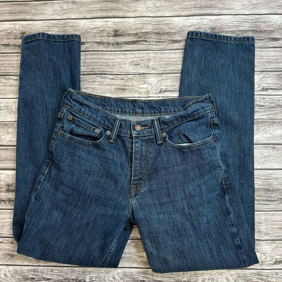 Levi's Other - Levi's Men's 511 Slim Fit Dark Blue Denim Jeans W31 L30 31 x 30 Straight Leg Zip